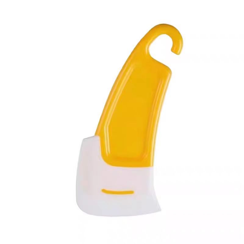 Spatulă din silicon alimentar, rezistentă la temperaturi înalte, pentru cremă și cofetărie, cu răzuitor încorporat de mari dimensiuni