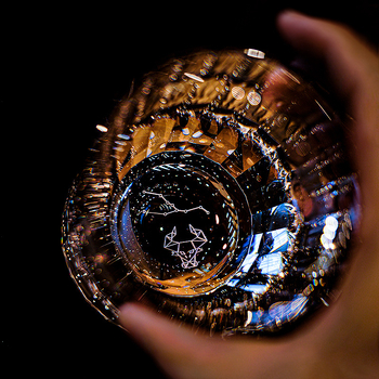 Pahar de whisky K9 din cristal cu plumb, stil european, cu zodie, pahar creativ pentru băuturi
