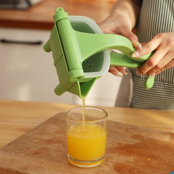 Storcător manual de fructe din plastic pentru lămâi și portocale, multifuncțional