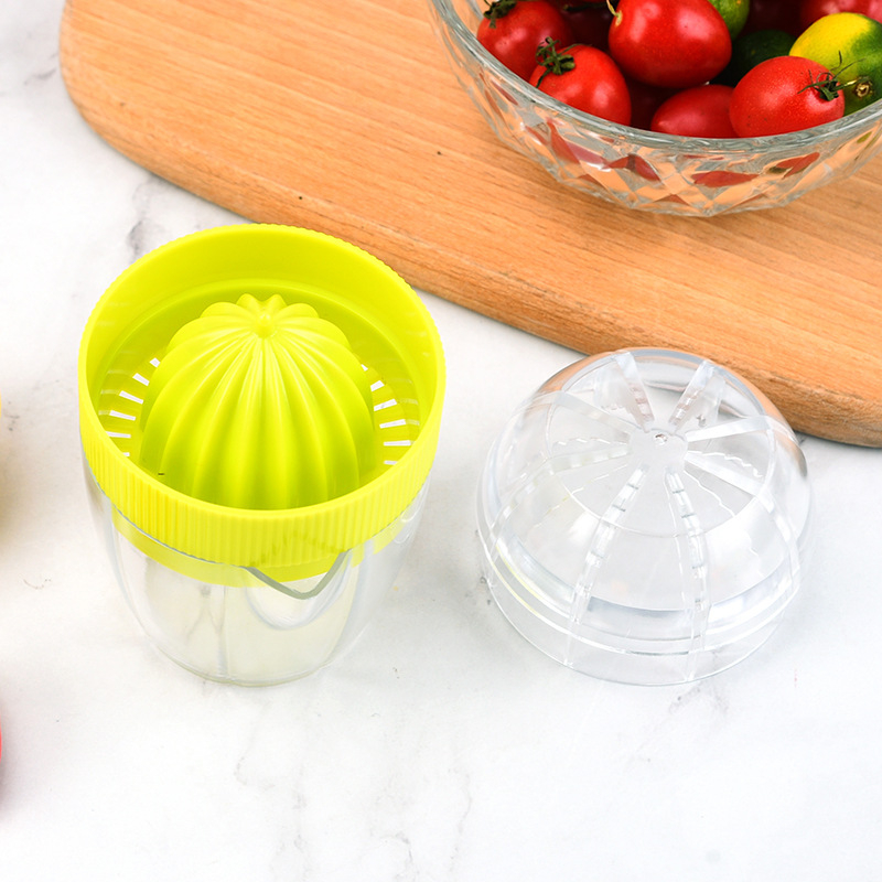 Storcător manual din plastic pentru portocale, storcător de fructe pentru uz casnic, compact