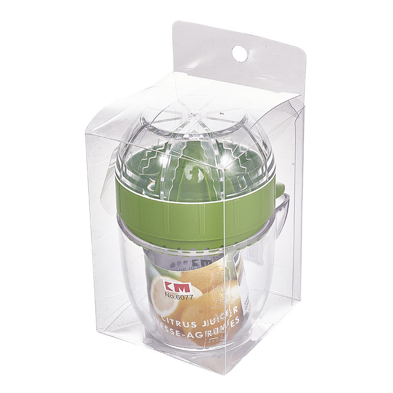 6077 Storcător de lămâi cu capac, manual, multifuncțional, mini pentru uz casnic