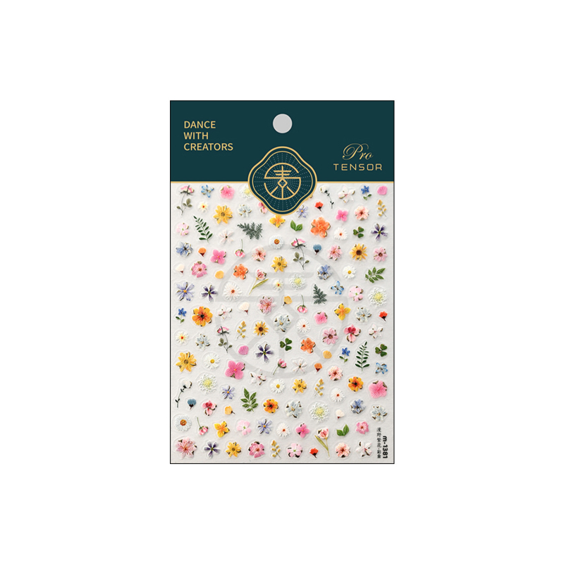 Ironwood Monet Garden naljepnice za nokte M1381 – proljetni cvjetni motivi