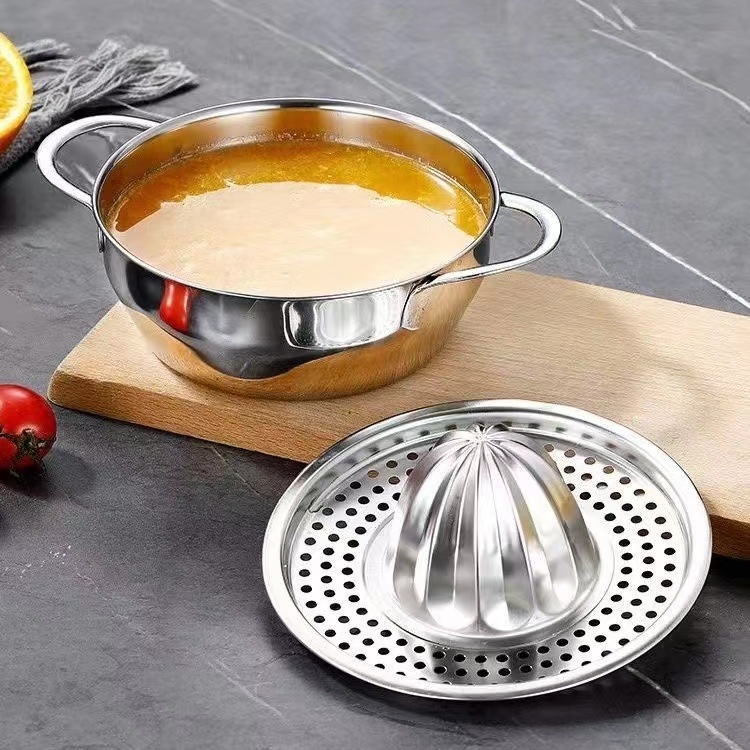 Storcător manual din oțel inoxidabil pentru lămâi și portocale – uz casnic