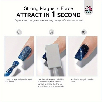 Cat Eye magnetski set za nokte s cilindričnim magnetima – višefunkcionalni alat za nokte