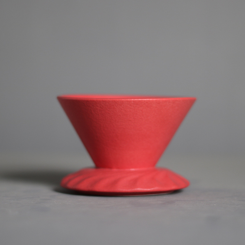 Set ceramic pentru cafea V60 cu filtru, fierbător pour-over și ceașcă de separare a ceaiului