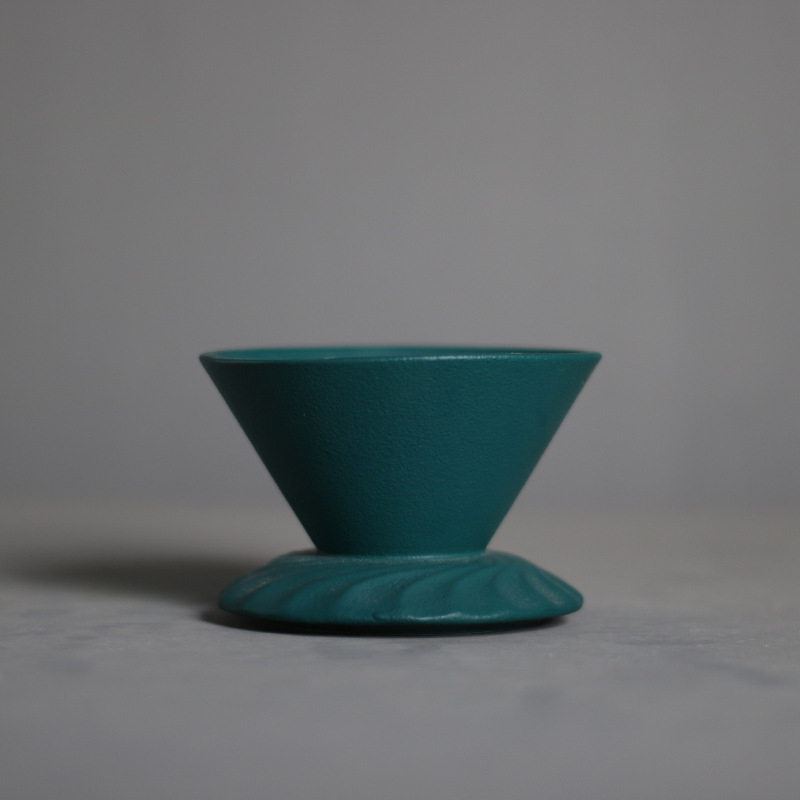 Set ceramic pentru cafea V60 cu filtru, fierbător pour-over și ceașcă de separare a ceaiului