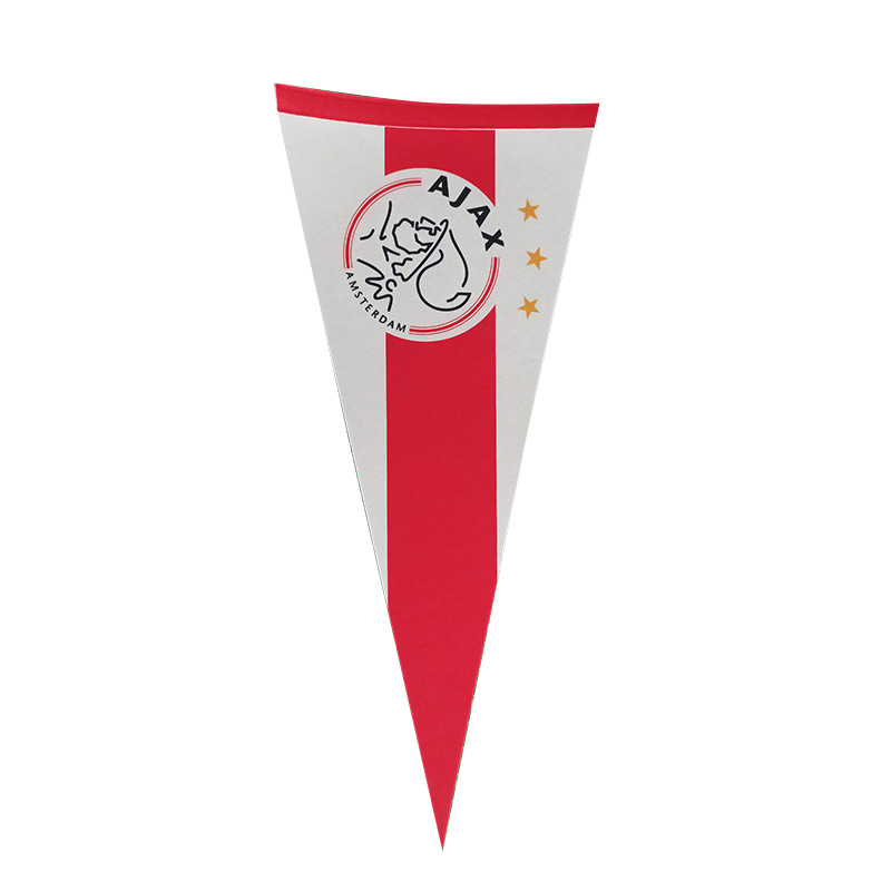 Steaguri triunghiulare din lână pentru camping – decorațiuni de cort, de o singură parte