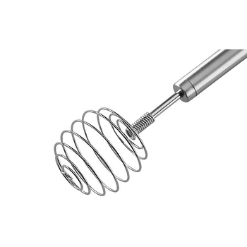 Bețișor de mixat ouă manual din oțel inoxidabil pentru bucătăria de acasă, mixer portabil pentru frișcă și aluat