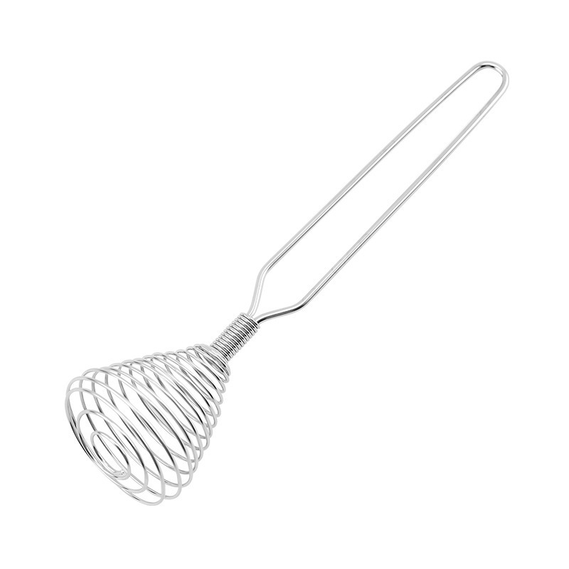 Tel de bucătărie din oțel inoxidabil, manual, pentru ouă și frișcă, 22 cm
