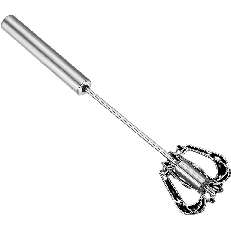 Tel de ouă manual – rotativ, neelectric, multifuncțional pentru albușuri și cremă