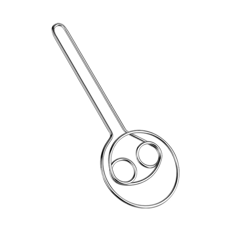 Mixer pentru aluat din oțel inoxidabil, cu agitatoare cu bobine duble, tel pentru ouă, instrument de coacere, fără magnet