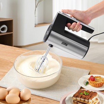 Mixer electric de mână pentru ouă, cremă și shake-uri, model Ddj-1743, Winningstar
