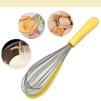 Tel de ouă din silicon cu răzuitor, oțel inoxidabil, manual, multifuncțional