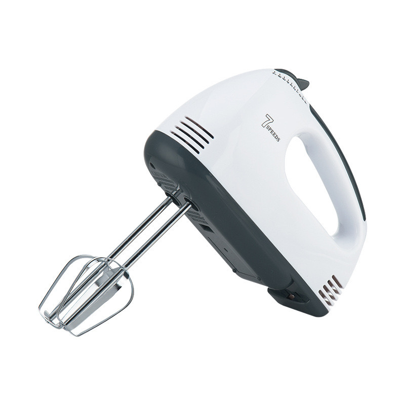 Mixer electric pentru ouă, uz casnic, cu bol din oțel inoxidabil, pentru albușuri, lapte și aluat pentru cofetărie, 7 trepte de viteză