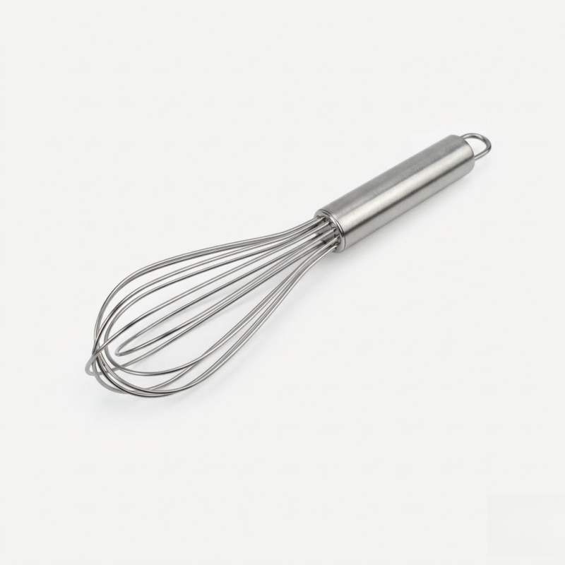 Bețișor manual de amestecare din oțel inoxidabil, tel cu sârmă groasă de 10 inch, pentru ouă, bucătărie casnică