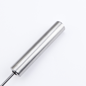 Bătător de ouă semi-automat din oțel inoxidabil, cu mânere tubular rotund