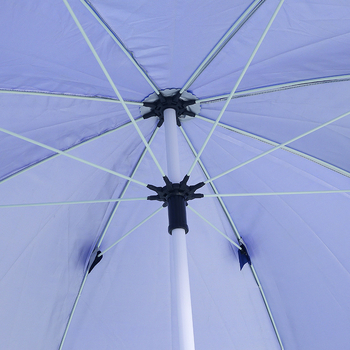 Xinpeng 3m vanjski suncobran s vlaknastim rebrima, otisak logotipa, za plažu i kampiranje