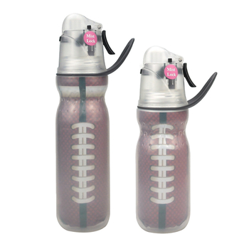 Spray víz pohár nyári hidratációhoz, hordozható, ütésálló kültéri sportokhoz