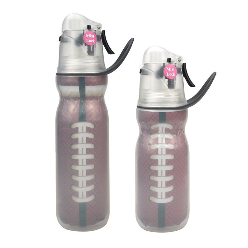 Spray víz pohár nyári hidratációhoz, hordozható, ütésálló kültéri sportokhoz