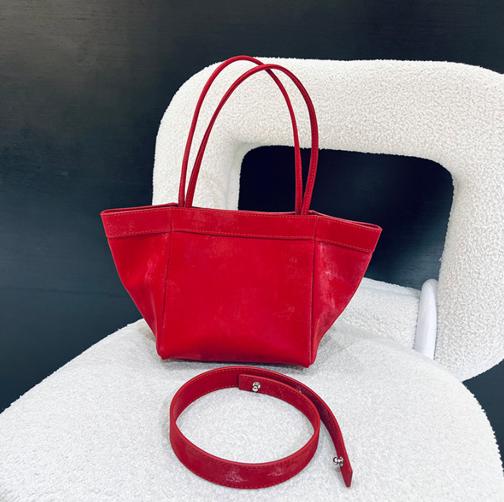 Torba od prave kože, kineski stil, baršunasto-saten završetak, mala kvadratna torba za rame, crossbody s dvije naramenice