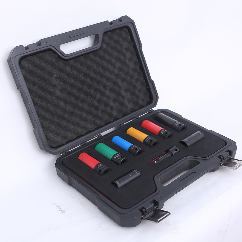 Set de 9 piese cu protecție pentru butuc, 1/2 inch – mari, medii, mici – unelte auto profesionale