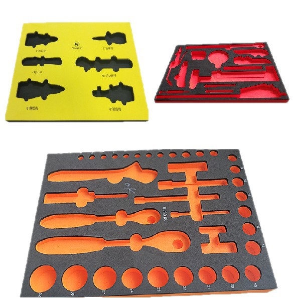 Tavă internă din spumă EVA anti-statice, suport interior personalizat pentru cutia de scule, gravură CNC într-o singură piesă