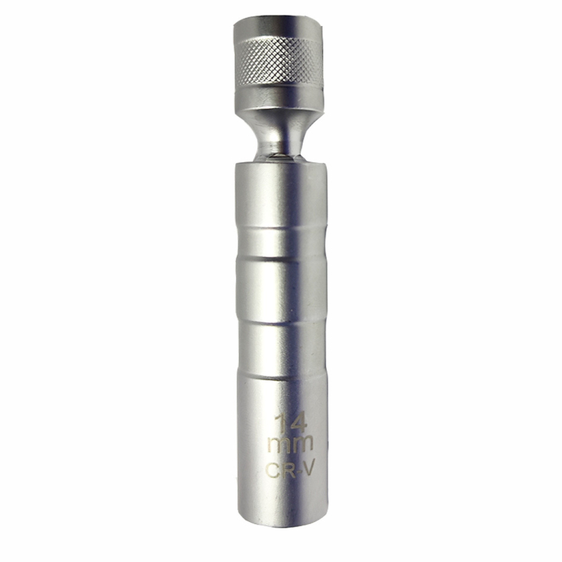 Soclu magnetic pentru bujii, cu pereți subțiri, universal, 14–16 mm, pentru reparații auto