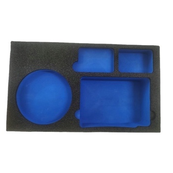căptușeală EVA și suport interior pentru cutii de unelte, cadouri și bijuterii, gravare CNC, design bicolor