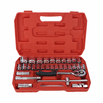 Set de scule pentru reparații auto, 32 sau 37 de piese, trusă de chei cu ax de 1/2 inch