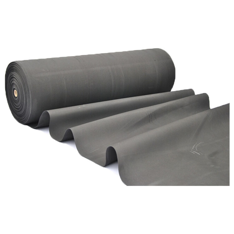 Spumă EVA cu spate adeziv, placă ignifugă pentru izolații și hobby; densitate 0,075 g/cm³, grosime 0,3–60 mm, dimensiuni până la 3 m × 1 m.