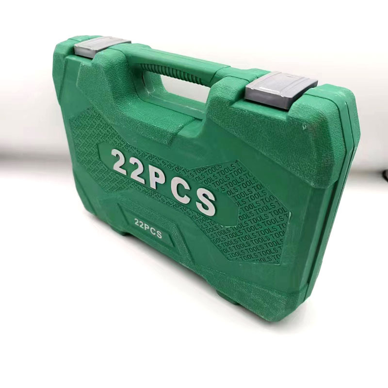 Set de 22 piese, chei tubulare din oțel crom-vanadiu, accesorii cu dublă utilizare pentru reparații auto