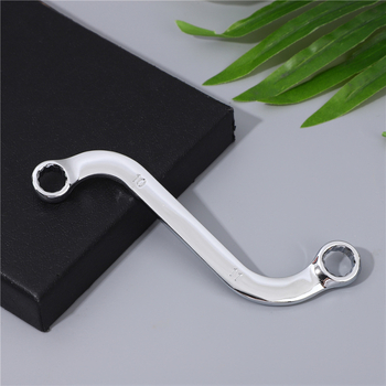 Set chei în formă S, 5 piese, 12 unghiuri, cap fix, mâner curbat universal cu două sensuri, Plum Blossom chei pentru reparații auto
