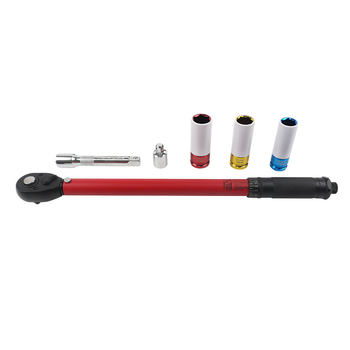 Set de 6 chei dinamometrice presetate, cuplu 20–230 N·m, 1/2″ drive, unelte pentru reparații auto