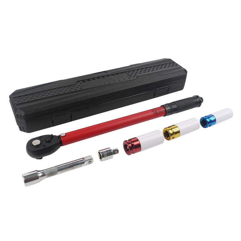 Set de 6 chei dinamometrice presetate, cuplu 20–230 N·m, 1/2″ drive, unelte pentru reparații auto