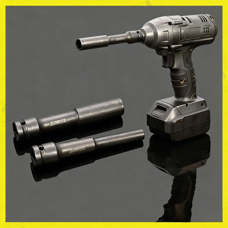 Sunrise original 1/2 inch fosfatat extins 120 adânc cap șaibă pentru șurubelnițe electrice