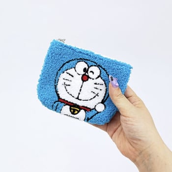 Doraemon – pluș pentru șervețele, portofel pentru monede, încărcător și husă de depozitare a cablurilor