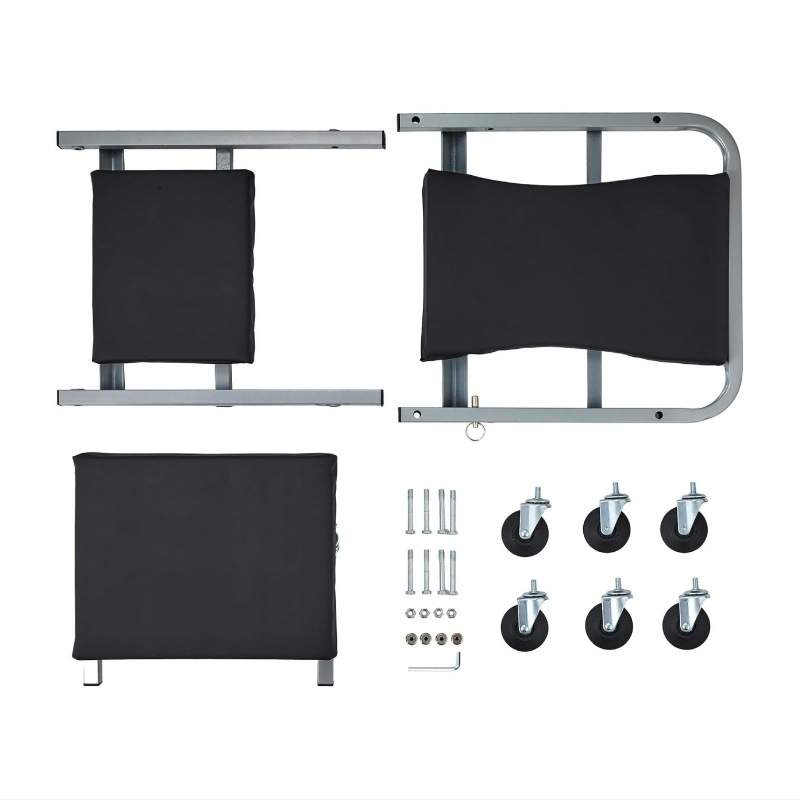 Scaun pliabil pentru reparații auto, multifuncțional, 36 inch, bancă de lucru