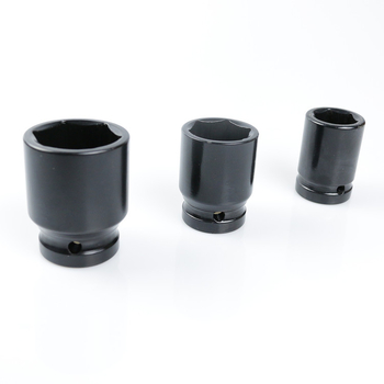 Cheie pneumatică cu tor hexagonal, robustă, cu cuplă de 3/4 in, priză de 19 mm, acoperire electroforetică, oțel 45#