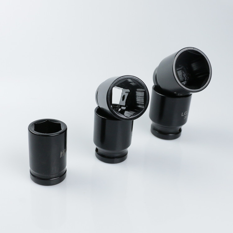 Cheie pneumatică cu tor hexagonal, robustă, cu cuplă de 3/4 in, priză de 19 mm, acoperire electroforetică, oțel 45#