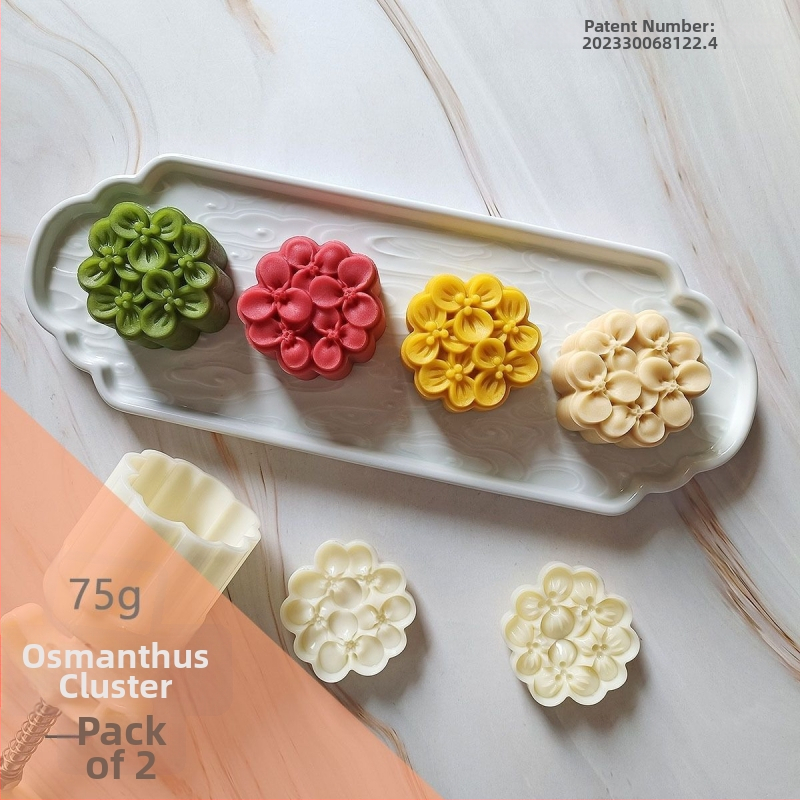 Formy na čínske sladkosti: forma na mung bean tortu s osmanthusom, formy na mooncake, yam cake formy a nástroje wagashi