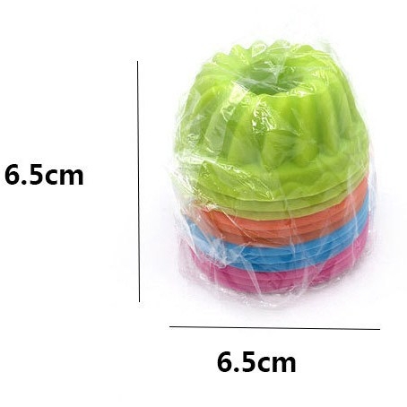 Set din silicon pentru brioșe, 12 bucăți, cupe mini pentru chec cu dovleac, forme pentru budincă