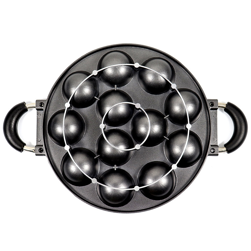 Formă rotundă pentru prăjituri din aliaj de aluminiu, cu 12 sau 15 cavități, antiaderentă, pentru coacere, matriță DIY