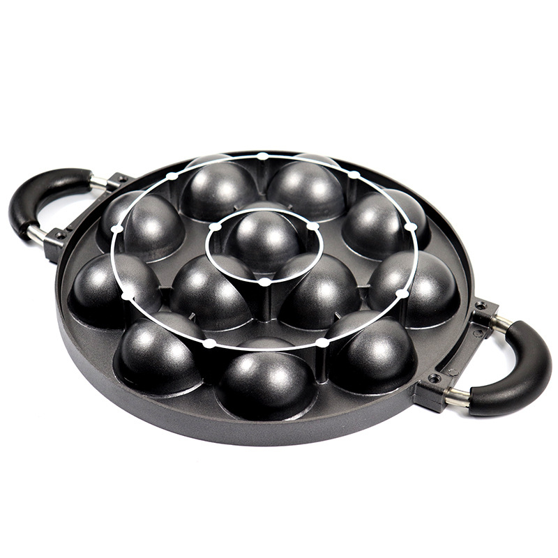 Formă rotundă pentru prăjituri din aliaj de aluminiu, cu 12 sau 15 cavități, antiaderentă, pentru coacere, matriță DIY