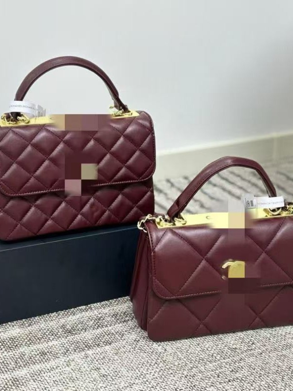 2025 ljetna ženska torbica od prave kože s kvadratnim prešivanjem i preklopnim poklopcem, lančani remen za rame i crossbody, za svakodnevnu upotrebu
