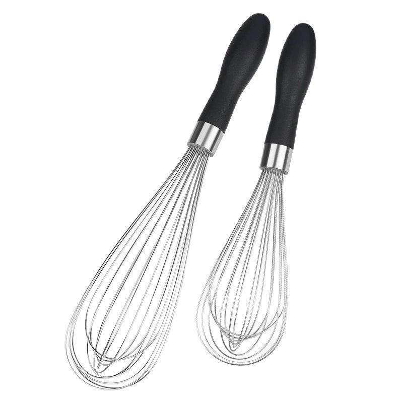 Tel manual din oțel inoxidabil pentru ouă, 10–12 inch, ustensile de cofetărie