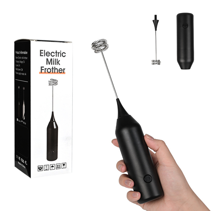 Aparat mini de spumare a laptelui, portabil, wireless, electric, pentru cafea și uz casnic