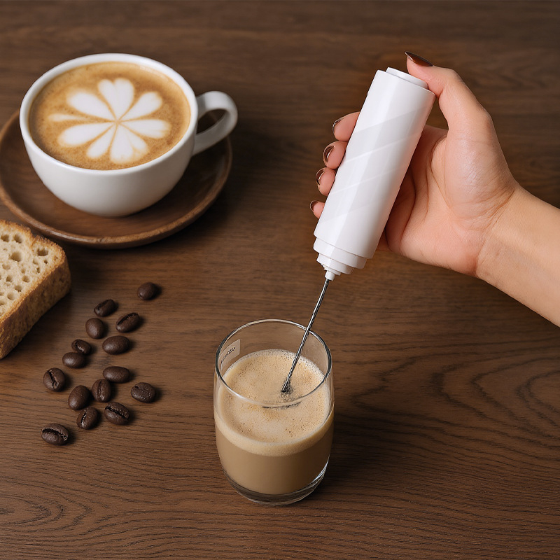 Frother de lapte fără fir, dispozitiv portabil pentru lapte și cafea, mic instrument de bucătărie