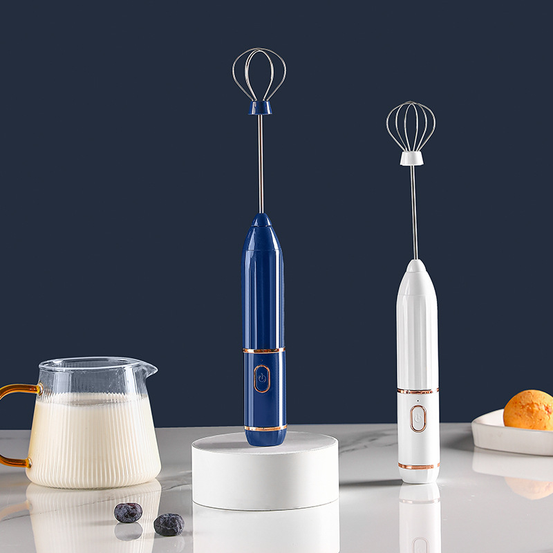 Mixer electric manual pentru ouă și spumător de lapte pentru cafea, wireless, 3 trepte, JC-1253