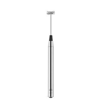 Amestecător electric manual din oțel inoxidabil pentru ouă și lapte, spumator de lapte pentru cafea, mixer multifuncțional compact