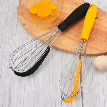 Bețișor de ou din oțel inoxidabil cu răzuitor, tel manual pentru cremă și ouă, ustensile de patiserie
